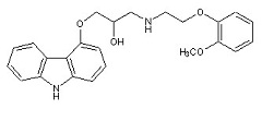 Карведилол формула