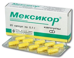 Мексикор таблетки