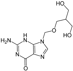 Ганцикловир формула
