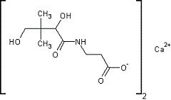 Кальция пантотенат формула