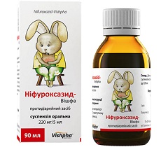 Нифуроксазид для детей